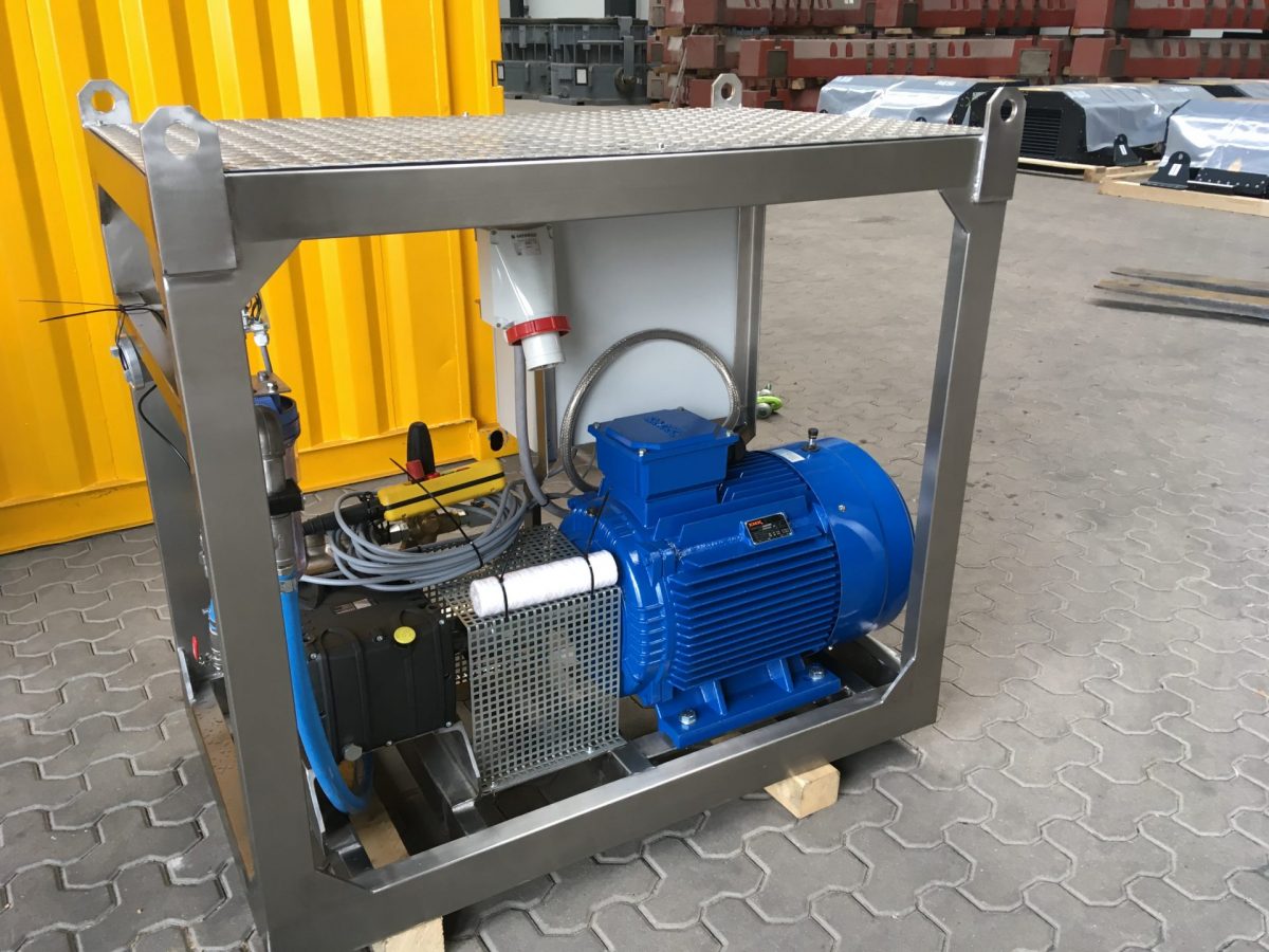High Pressure Water Pump for Microtunneling