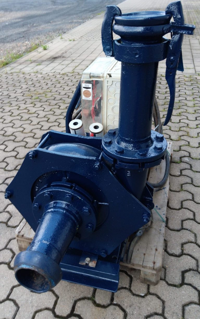 NPW54 Förderpumpe mit 18,5 kW Motor (400V/50Hz), Kupplung und Grundrahmen - gebraucht – Bild 3