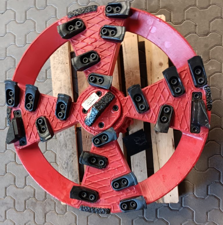 USED- Soft ground cutting wheel for upsized AVN800XC with OD1140mm, refurbished and in working order - Image 4