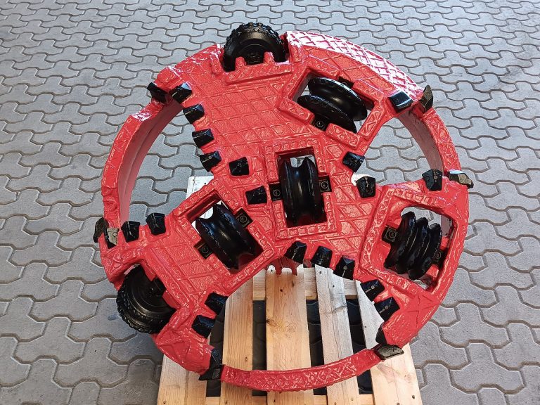 USED- Mixed ground cutting wheel for upsized AVN800XC with OD1140mm, refurbished and in working order - Image 4