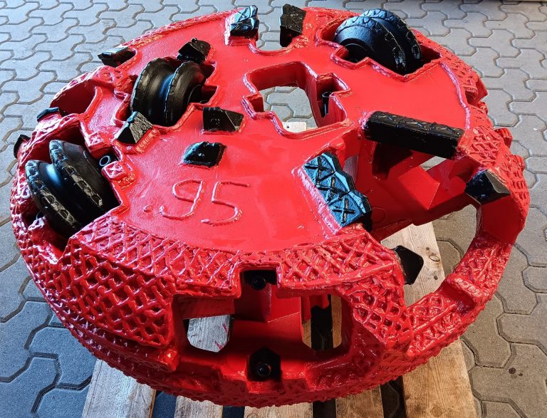 Felsbohrkopf für AVN800XC mit AD 1020 mm - gebraucht, aber saniert – Bild 5