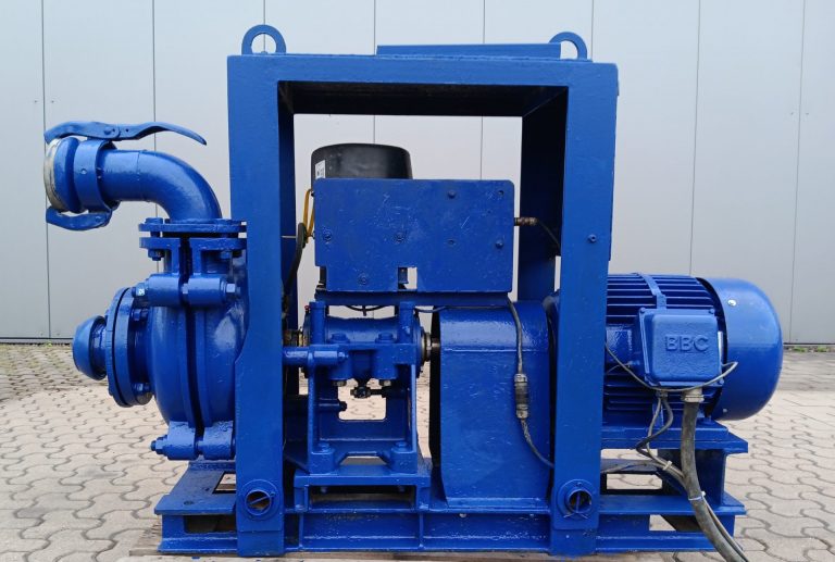 Warman Förderpumpe AH 4/3 mit 18,5 kW Motor (400V/50Hz), Kupplung und Grundrahmen - gebraucht (2x vorrätig) – Bild 3