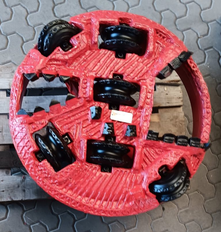 USED- Mixed Ground Cutting Wheel for AVN800XC with OD 990mm, refurbished and in working order