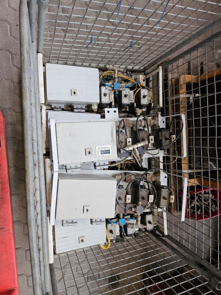 Bentonitschmierstation mit 3 Ventilen (alte HK Bauart)
