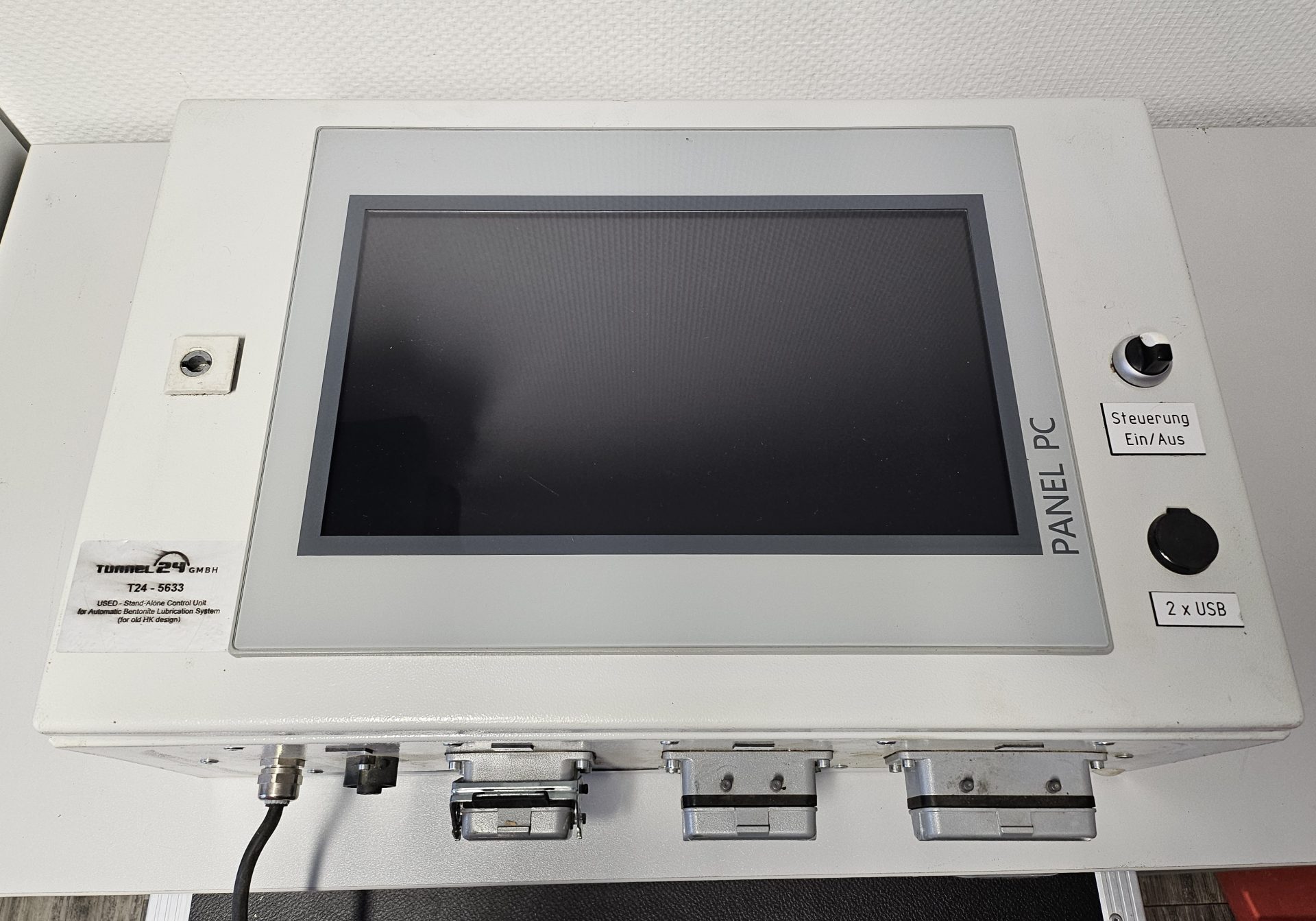 USED- Stand-alone control unit for Automatic Bentonite lubrication system  (for old HK design), tested and ready for use