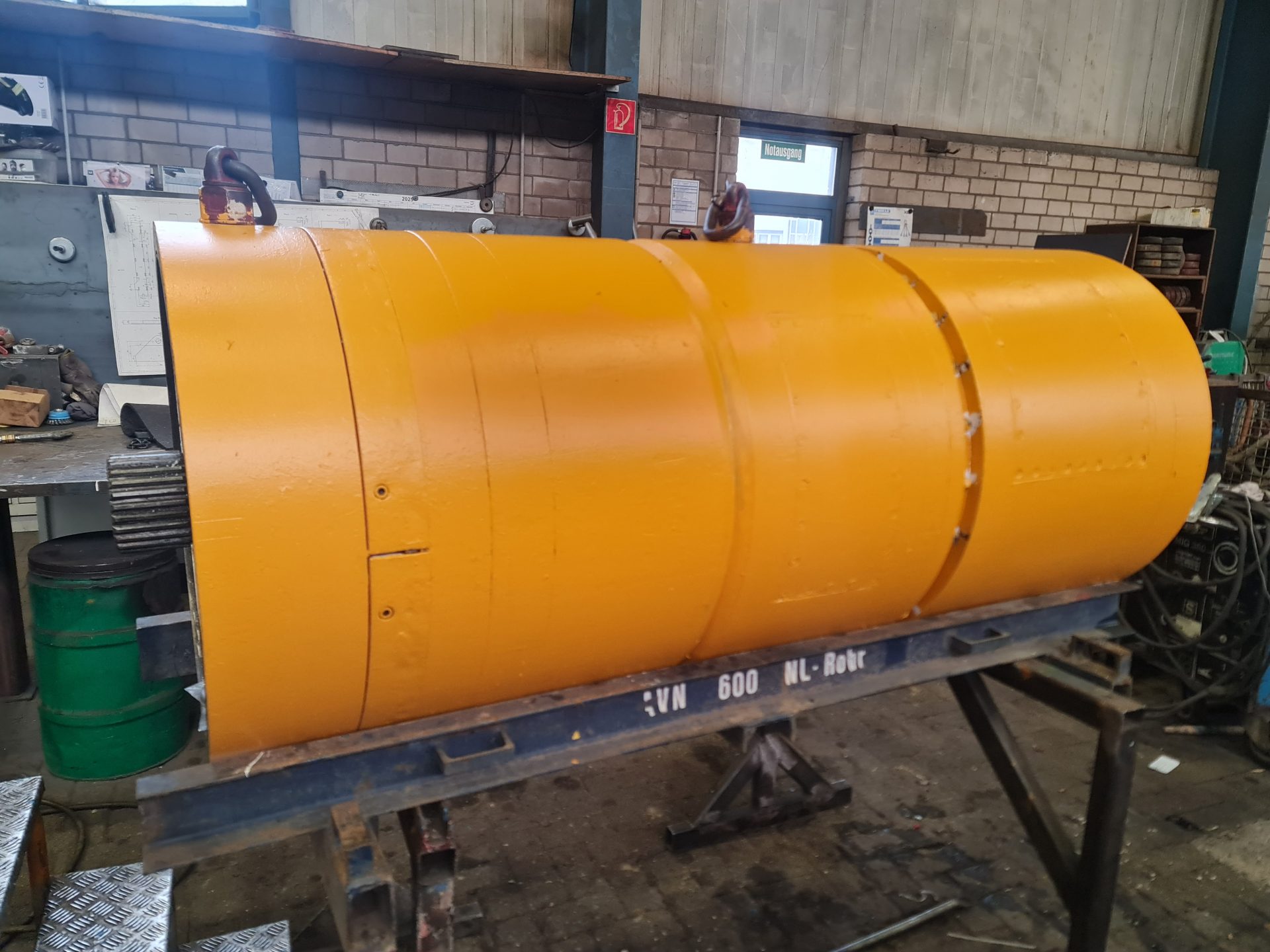 Herrenknecht AVN600XC M-1xxM with trailing can and cutting wheel