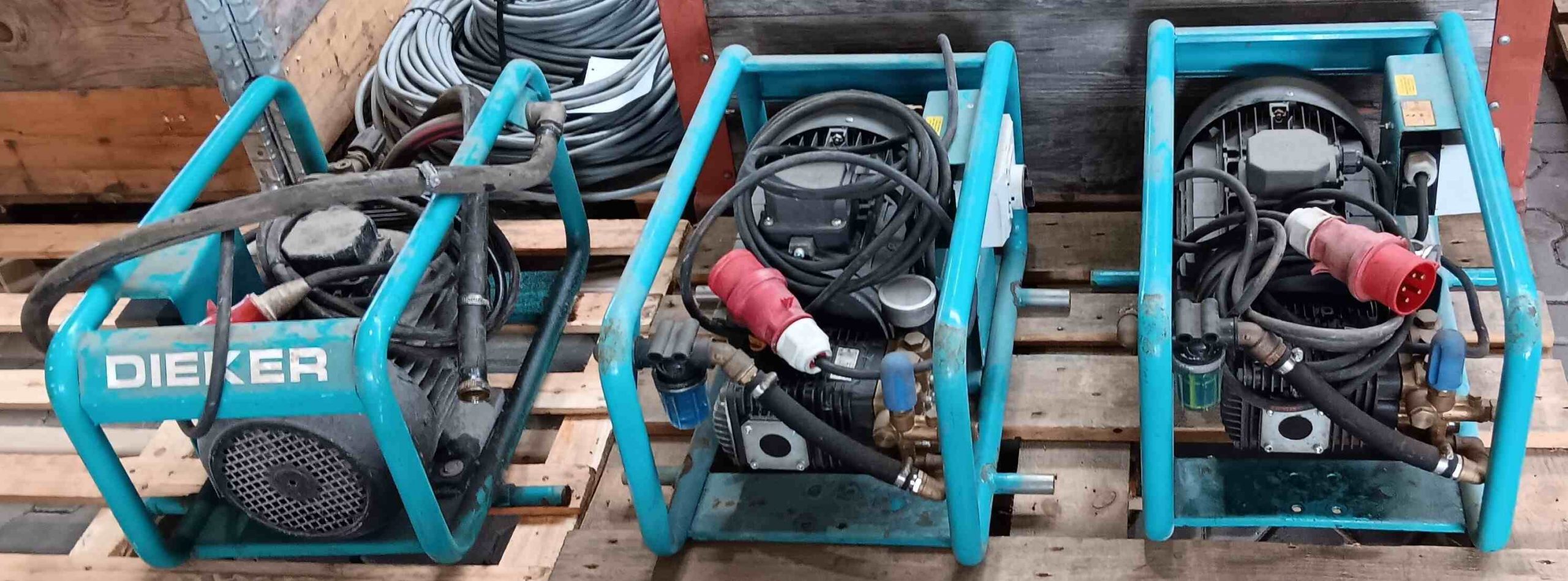 Dieker Hochdruckpumpe HD-E 25/220 - gebraucht (4 Stk.)