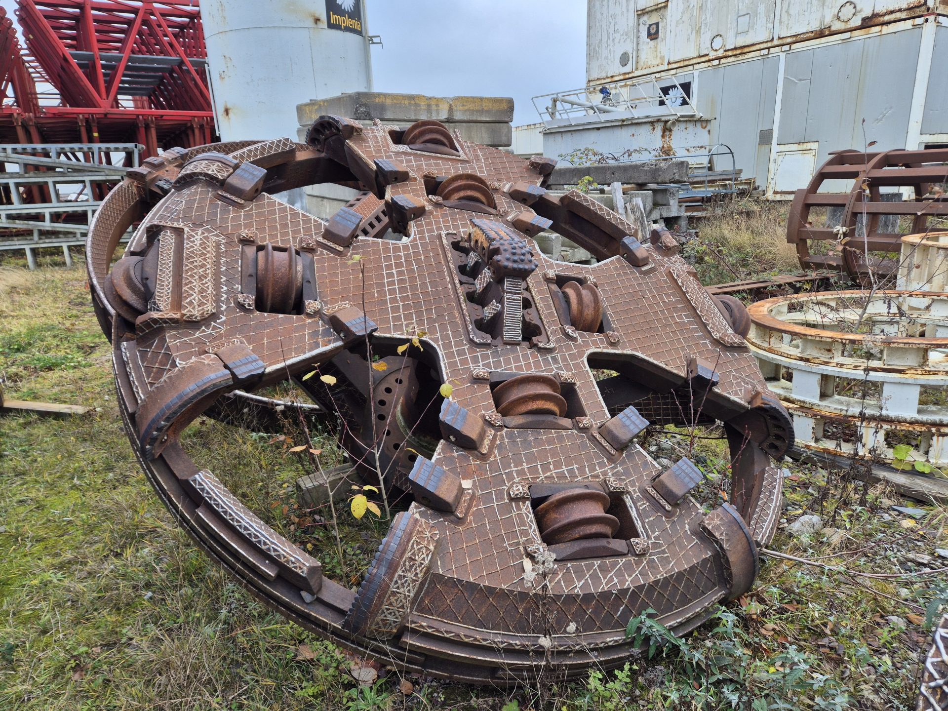 Mischbodenbohrkopf für aufgedoppelte AVN2000 mit AD 3035 mm – unsaniert