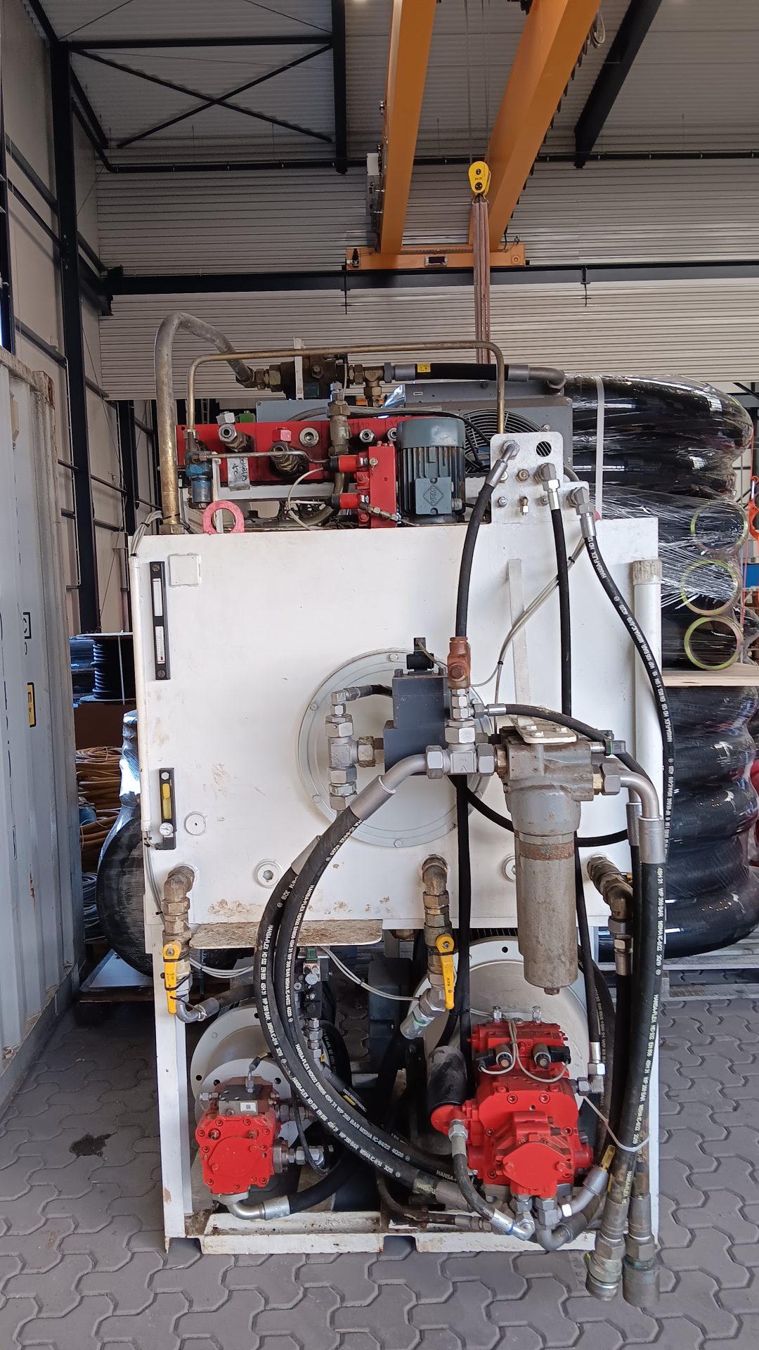 Hydraulisches Antriebsaggregat für Steuercontainer, 30 kW Motorleistung